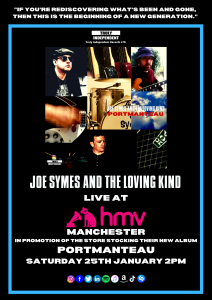 HMV Manchester Live & Local Presents: Joe Symes and the Loving Kind